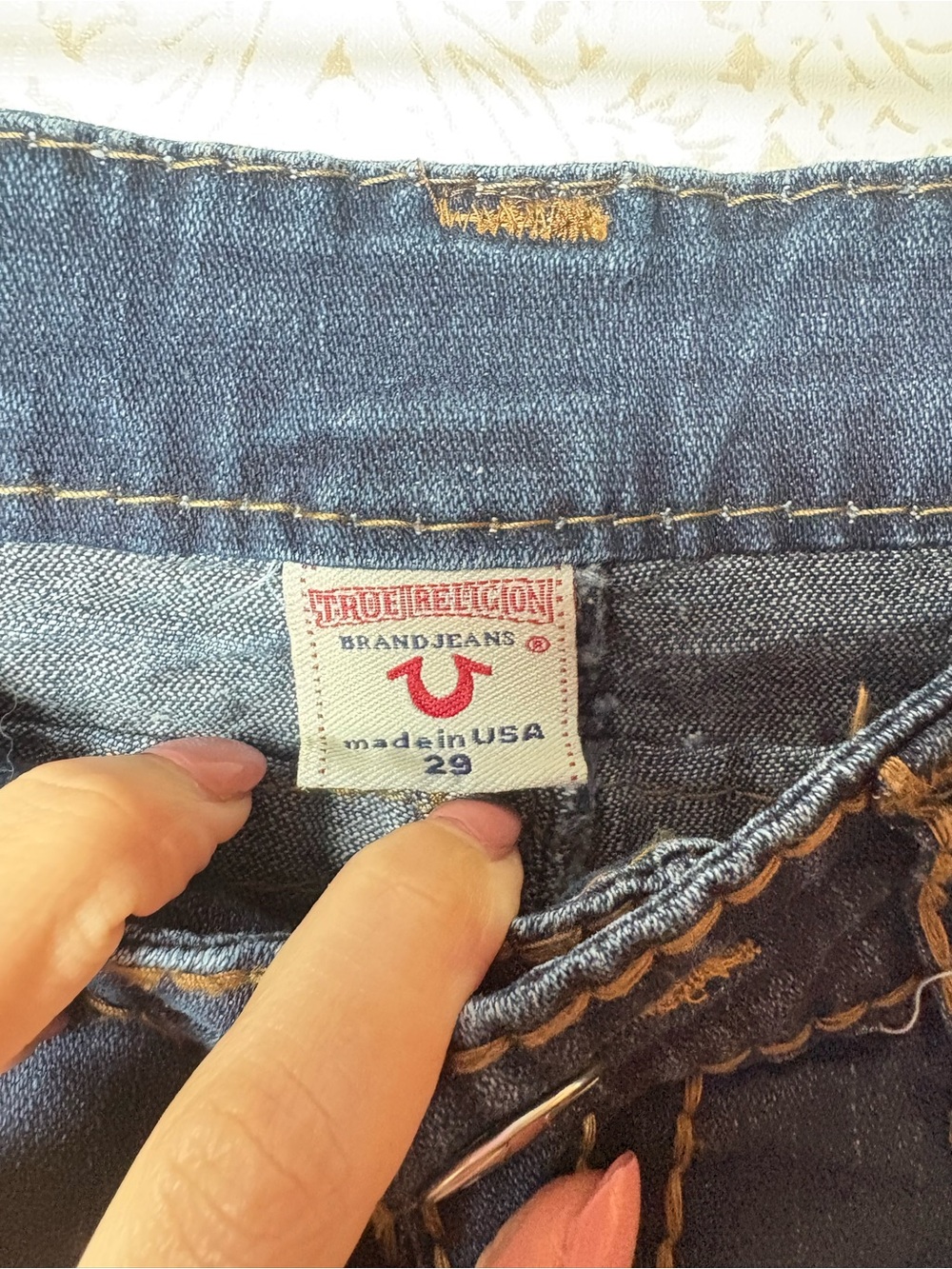 Y2K True Religion low rise “ Billy T” jeans - Picture 4 of 5